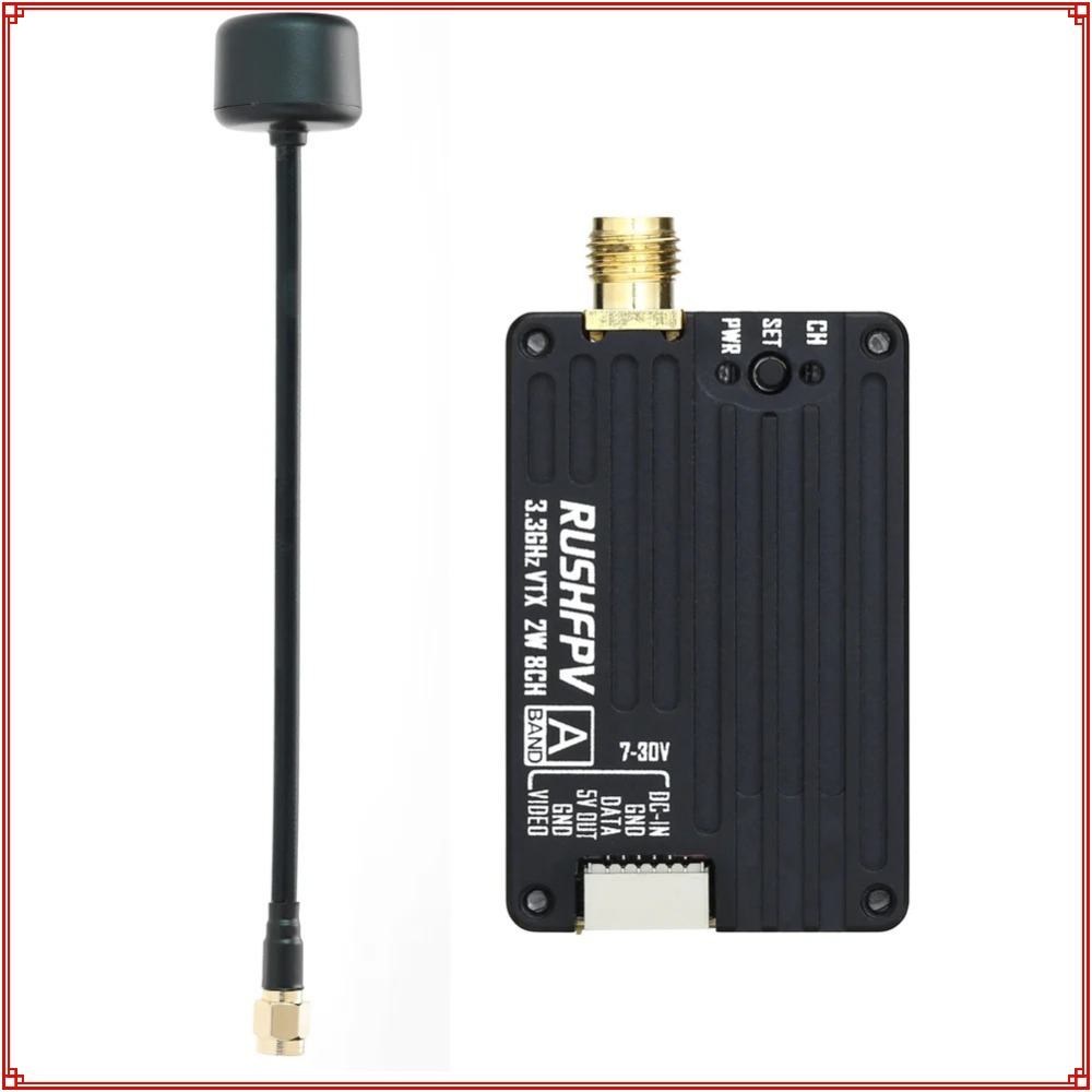 Fpv Drone Receiver - Новый передатчик RUSHFPV 3.3G 2W VTX